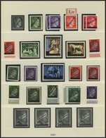 SAMMLUNGEN **, O, Sammlung Österreich Von 1945-67 Im Lindner Falzlosalbum, Anfangs Oft Doppelt (** Und Gestempelt) Gesam - Sammlungen