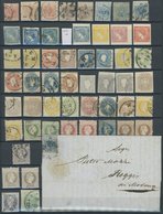LOTS O,*,Brief , 1850-67, Kleine Partie In Unterschiedlicher Erhaltung - Otros & Sin Clasificación