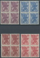 POLEN 265-68 VB **, 1930, November Aufstand In Viererblocks, Postfrischer Prachtsatz, Mi. 120.- - Other & Unclassified