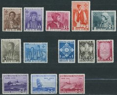 RUMÄNIEN 509-21 **, 1936, 3 Postfrische Prachtsätze, Mi. 105.- - Sonstige & Ohne Zuordnung