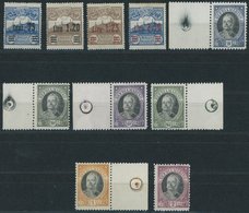 SAN MARINO 121-30 **, 1926, Monte Titano Und Onofri, 2 Postfrische Prachtsätze, Mi. 85.- - Altri & Non Classificati