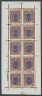 SAN MARINO 332KB **, 1945, 20 L. Wappen Im Kleinbogen (10), Kabinett, Mi. 250.- - Altri & Non Classificati