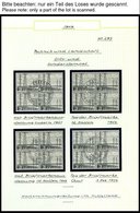 SCHWEIZ BUNDESPOST 529-40 VB O, 1949, Landschaften Und Technische Motive In Verschiedenen Zentrisch Gestempelten Viererb - Sonstige & Ohne Zuordnung