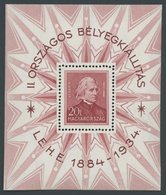 POLEN Bl. 1 **, 1934, Block Liszt, Pracht, Mi. 170.- - Otros & Sin Clasificación