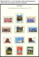 EUROPA UNION **, 1990, Postalische Einrichtungen, Kompletter Jahrgang, Pracht, Mi. 219.- - Otros & Sin Clasificación