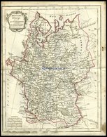Europäisches Rußland, Russie D`Europe, Grenzkolorierter Kupferstich Aus Delamarché Petit Atlas Um 1785 - Otros & Sin Clasificación