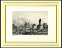 SOLINGEN, Gesamtansicht, Stahlstich Von Verhas/Winkles Um 1840 - Lithographies