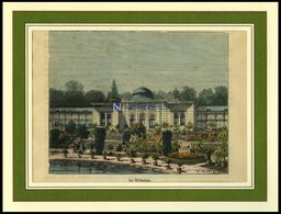 STUTTGART: Die Wilhelma, Kolorierter Holzstich Von Clerget Um 1880 - Lithographies
