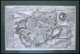 METZ, Gesamtansicht Aus Der Vogelschau, Kupferstich Von Bodenehr Um 1720 - Lithographien