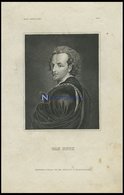 Van Dyck, Stahlstich Von B.I. Um 1840 - Lithographien