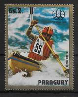 PARAGUAY N° 1431  * * Jo 1976  Kayak - Kanu