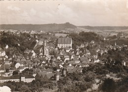 SCHWAB HALL MIT BLICK AUF GROSSKOMBURG UND EINKORN - Schwäbisch Hall