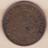 ARGENTINE / TUCUMAN . UN CENTAVO 1890. BRONZE - Argentine