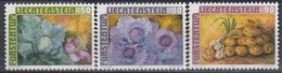 LIECHTENSTEIN 904-906,unused,vegetables - Groenten