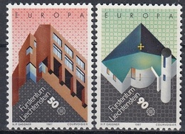 LIECHTENSTEIN 916-917,unused - 1987