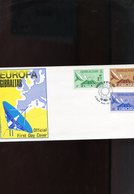 1979 Europa CEPT GIBRALTAR FDC Joint Issue Telecommunication Cars Horses Carriages Facteur Airplanes Satellite - 1979