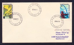ANTARCTIC,MACQUARIE 1971, 3 Postmarks " Typ 3", 31 Mm !! Look Scan !! 25.6-50 - Lettres & Documents