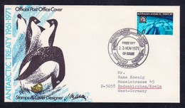 ANTARCTIC,MACQUARIE 1971,Off. P.O.-Cover, Postmark " Typ 4 ", 38 Mm !! Look Scan !! 25.6-48 - Lettres & Documents
