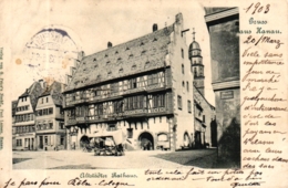 Hanau, Altstädter Rathaus, 1903 Nach Frankreich Versandt - Hanau