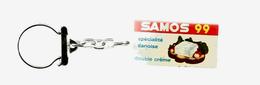 Porte Clefs, Clés , Fromage SAMOS 99 , 2 Scans ,  Frais Fr 1.95 E - Sleutelhangers