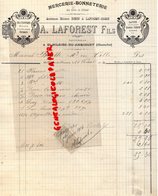 50- ST SAINT HILAIRE DU HARCOUET-RARE FACTURE A. LAFOREST FILS-DOMIN -MERCERIE BONNETERIE-1914 - Artigianato
