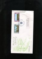 1977 Europa CEPT GUERNSEY (small Tear) FDC Joint Issue Views Landscapes - 1977