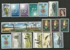 Lot De 19 T-p Neufs ** De L'ile Norfolk. Cote 29,10 € - Iles