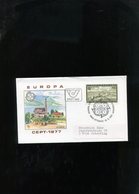1977 Europa CEPT AUSTRIA FDC Joint Issue Views Landscapes - 1977