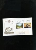 1977 Europa CEPT SPAIN FDC Joint Issue Views Landscapes - 1977