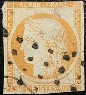 FRANCE Y&T N°5 Cérès 40c Orange Oblitéré Losange GP. - 1849-1850 Cérès
