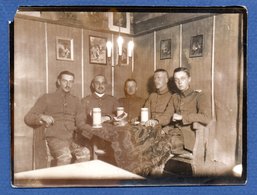Photo  - Groupe D Officiers Allemands - Weltkrieg 1914-18
