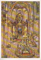 AK Vierzehnheiligen - Basilika - Gnaden-Hochaltar Und Zwei Seitenaltäre - Nach Gemälde Von Max Ohmayer (37611) - Staffelstein