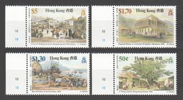 Hong Kong 1987 Yv. 495/498 ** Sc. 486/489 ** SG 534/537 ** Michel 503/506 ** Vues De HK Au 19è Siecle - Scenes Bdf - Unused Stamps