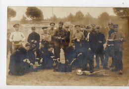 RARE CARTE PHOTO Allemande WW1- DOBERITZ - Prisonniers Russes - Otto Skowranek - Dallgow-Döberitz