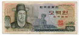 500 COREE - Corea Del Sur