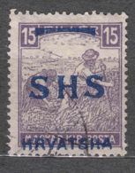 Yugoslavia Kingdom SHS, Issues For Croatia 1918 Mi#63 Used - Used Stamps