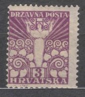 Yugoslavia, Kingdom SHS, Issues For Croatia 1919 Mi#89B Perforation 12,5 Mint Never Hinged - Unused Stamps