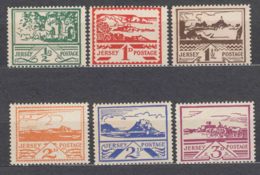 Germany Occupation In WWII 1943 Jersey Mi#3-8 Mint Never Hinged - Besetzungen 1938-45