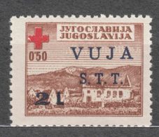 Italy Yugoslavia Trieste Zone B, Red Cross 1948 Mi#1, Sassone#4 Mint Hinged - Ungebraucht