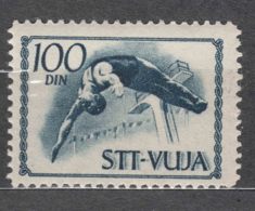 Italy Yugoslavia Trieste Zone B, Sport 1952 Mi#65, Sassone#51 Mint Hinged - Nuovi