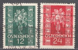 Austria 1938 Mi#658-659 Used - Used Stamps