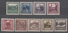 Austria 1923 Mi#433-441 Mint Hinged - Unused Stamps