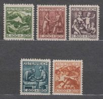 Austria 1924 Mi#442-426 Mint Hinged - Unused Stamps