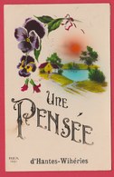 Hantes-Wihéries ... Une Pensée De - Jolie Carte Fantaisie -1944 ( Voir Verso ) - Erquelinnes