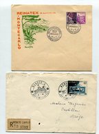 2 Env. De 1952 Et 1958 - Lettres & Documents