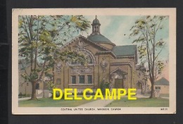 DF / CANADA / ONTARIO / WINDSOR / CENTRAL UNITED CHURCH / EGLISE / CIRCULÉE EN 1950 - Windsor