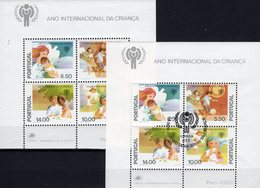 Kinderheim Jahr Der Kinder 1979 Portugal Blocks 28 **/o 7€ UN Fürsorge UNESCO Hb Blocs Ss Children Sheets Bf UNICEF - Bambole