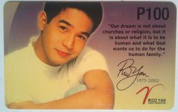 PLDT Rico Yan  100 Peso  MINT - Philippines