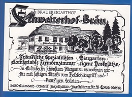 Deutschland; Kulmbach; Ziegelhütten; Schweizerhof Bräu - Kulmbach