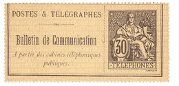 France : Téléphone N°17(*) - Telegraphie Und Telefon